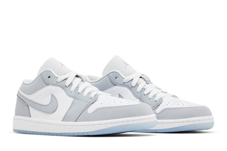 Wmns Air Jordan 1 Low 'white Wolf Grey' 2024
