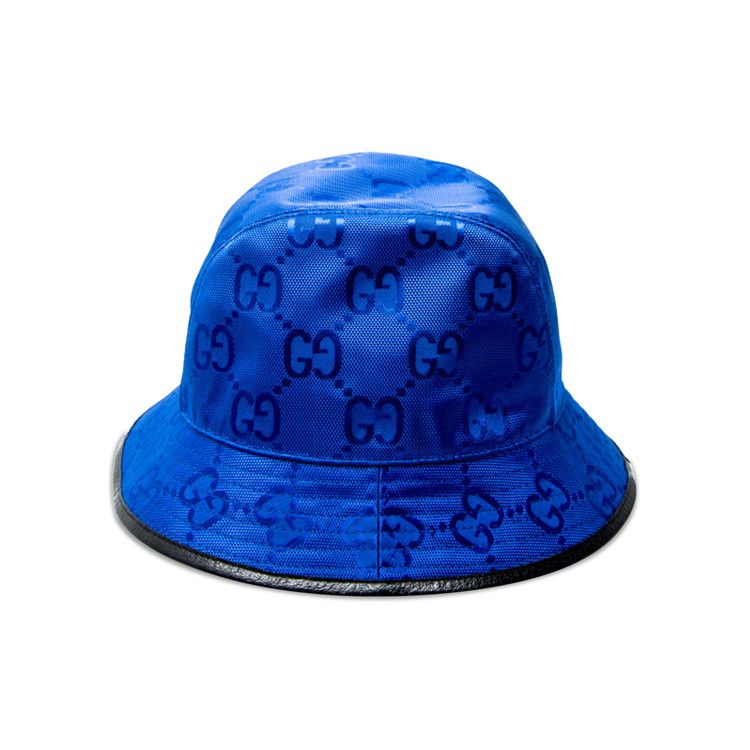 Gucci-NWT-Off The Grid Bucket Hat w/Dustbag-Blue Gucci GG Bucket Hat | Blue | FARFETCH main image 3