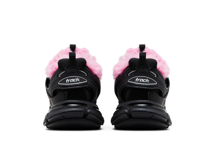 Balenciaga Wmns Track Sneaker 'Fake Fur - Black Pink'
