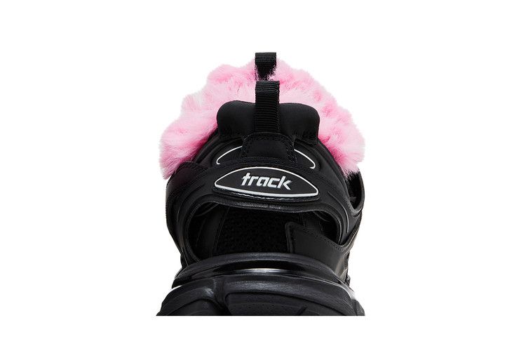 Balenciaga Wmns Track Sneaker 'Fake Fur - Black Pink'