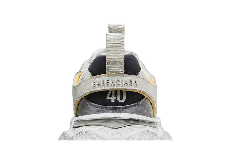 Balenciaga Cargo Sneaker Worn-Out - White Black