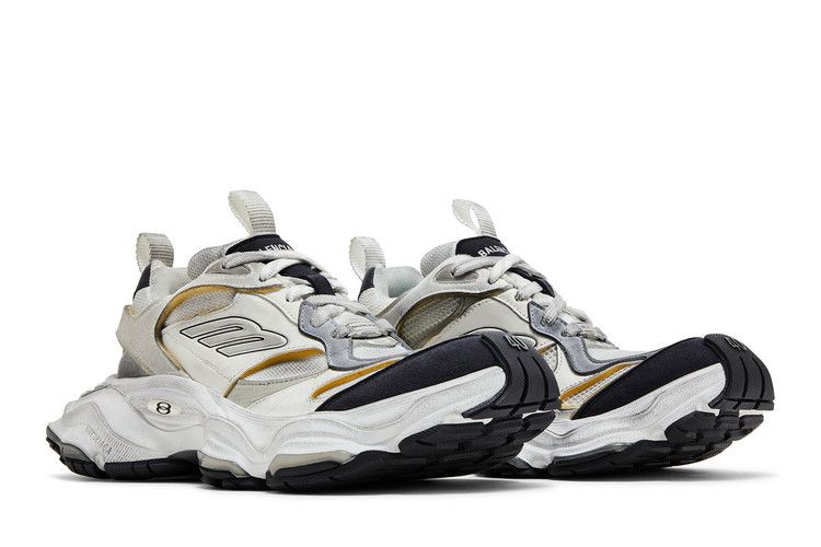 Balenciaga Cargo Sneaker Worn-Out - White Black