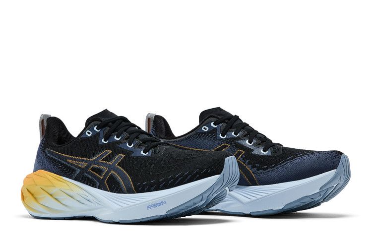 Asics Novablast 4 Black Thunder Blue