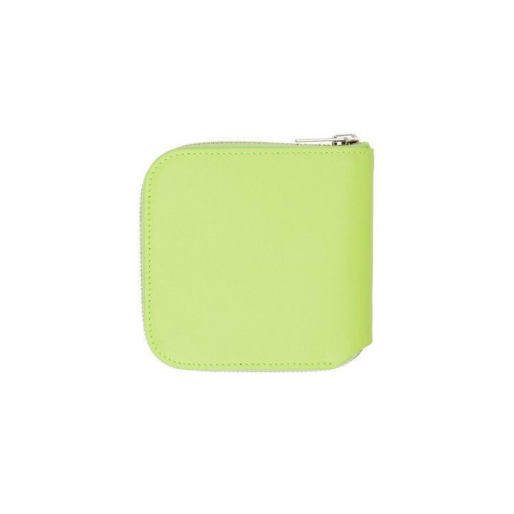 Acne Studios Zippered Wallet Lime Green