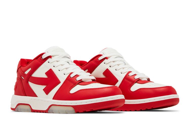 Buy Off-White Out of Office 'Red White' 2024 - OMIA189F24LEA003