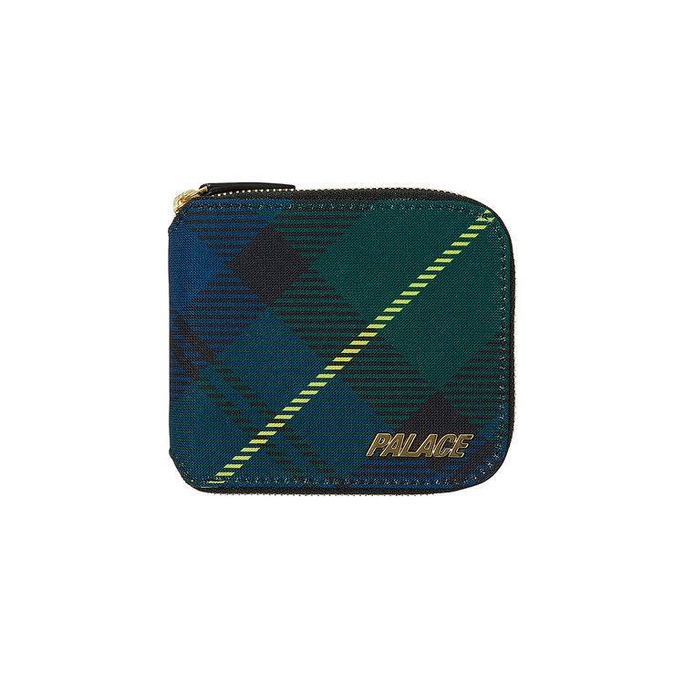 Buy Palace P-Lux Zip Wallet 'Black Watch' - P27ACC050 | GOAT