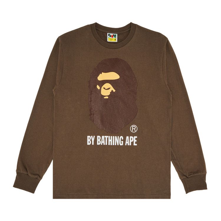 Bape By Bathing Ape Long-Sleeve T-Shirt Brown