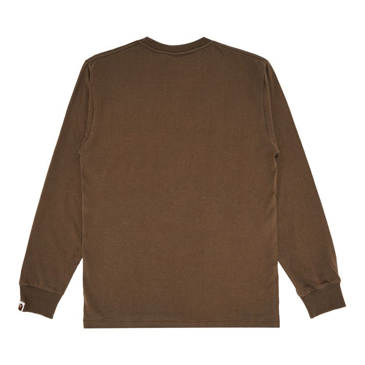 Bape By Bathing Ape Long-Sleeve T-Shirt Brown