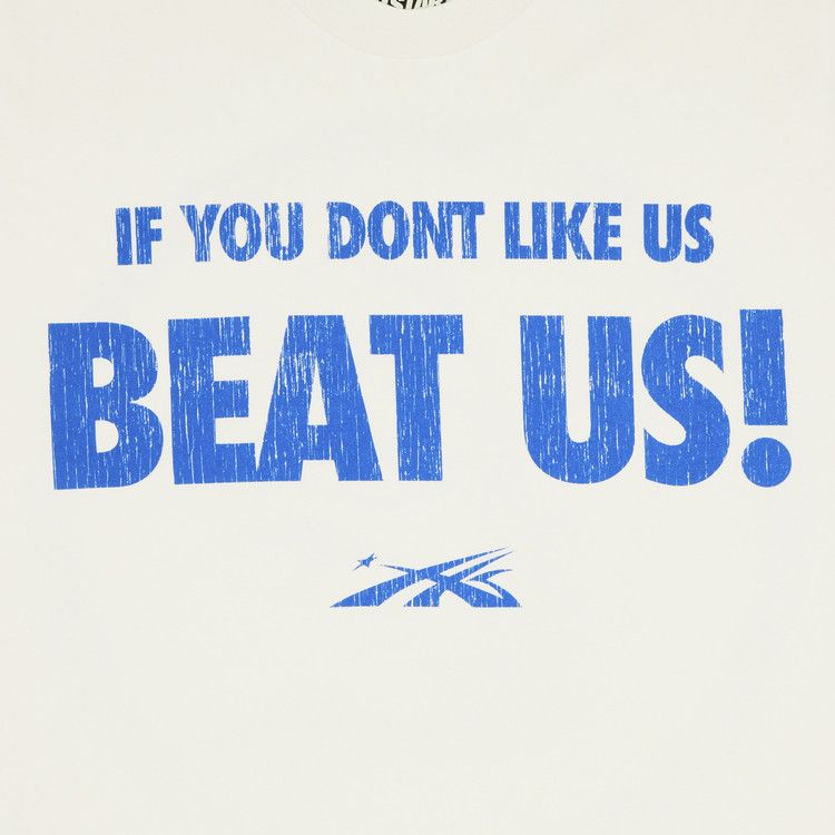 Hellstar Beat US! T-Shirt White/Blue