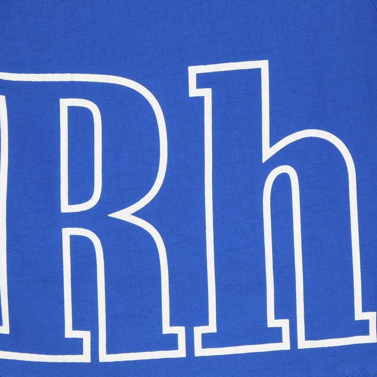 Buy Rhude Logo Print Relax Fit Shorts 'Blue