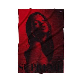Buy Supreme x Faribault Woolen Mill Kate Moss Throw Blanket 'Red
