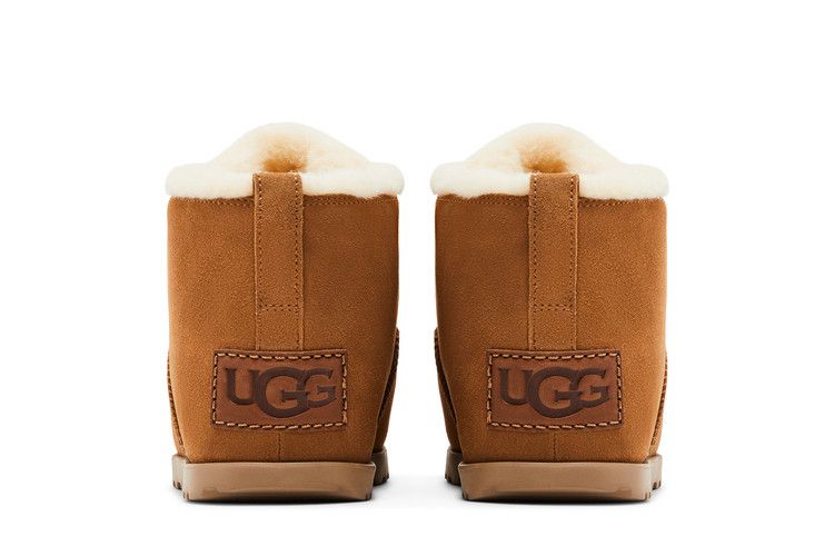 Ugg Wmns Pumped Lace Up 'chestnut'