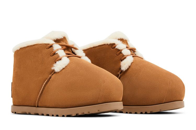 Ugg Wmns Pumped Lace Up 'chestnut'