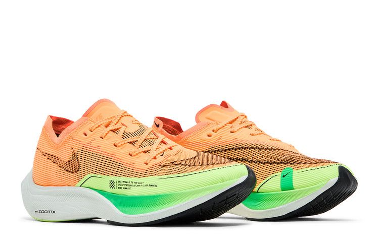 Buy Nike Wmns ZoomX Vaporfly Next% 2 'Peach Cream Green Shock