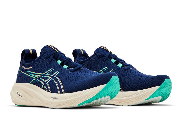 Asics Wmns Gel Nimbus 26 'Blue Expanse Aurora Green'