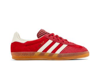 adidas gazelle silver green womens adidas Gazelle Indoor (Maroon/White) main image 0