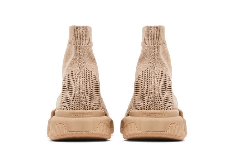 Balenciaga Speed 2.0 Lace-Up Sneaker Beige