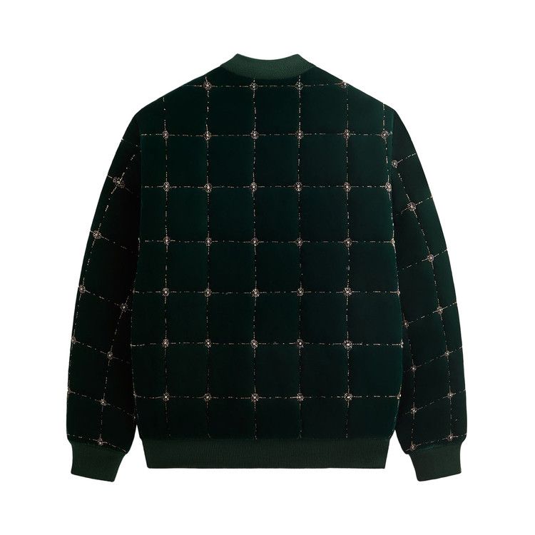 Kith Beaded Velvet Clay Bomber Jacket Stadium
