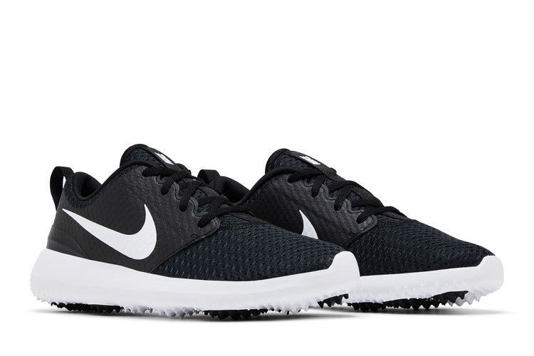 Wmns Roshe Golf 'black Metallic White'