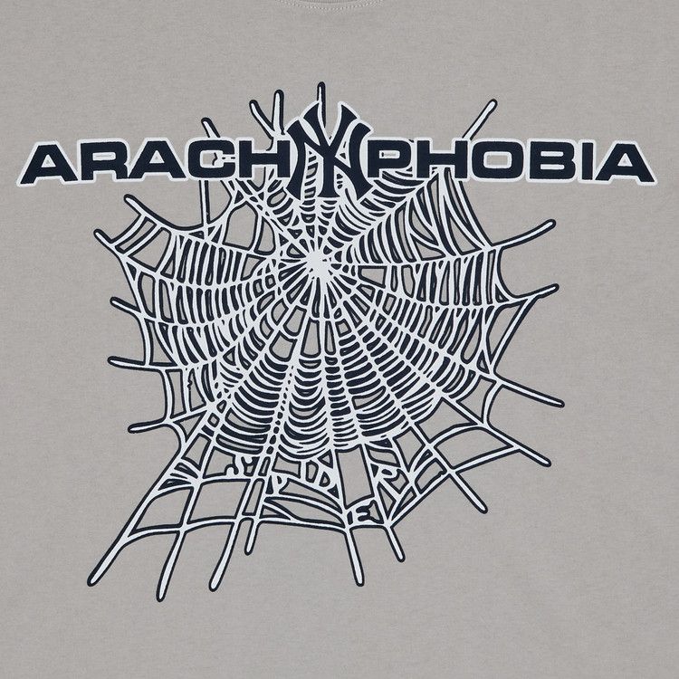 Sp5der Arach Ny Phobia T-Shirt Grey