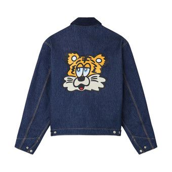 Buy Kenzo Verdy Padded Workwear Jacket 'Rinse Denim