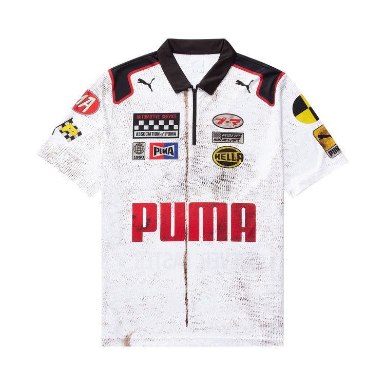 Puma x A$AP ROCKY Team Zip Polo 'White'