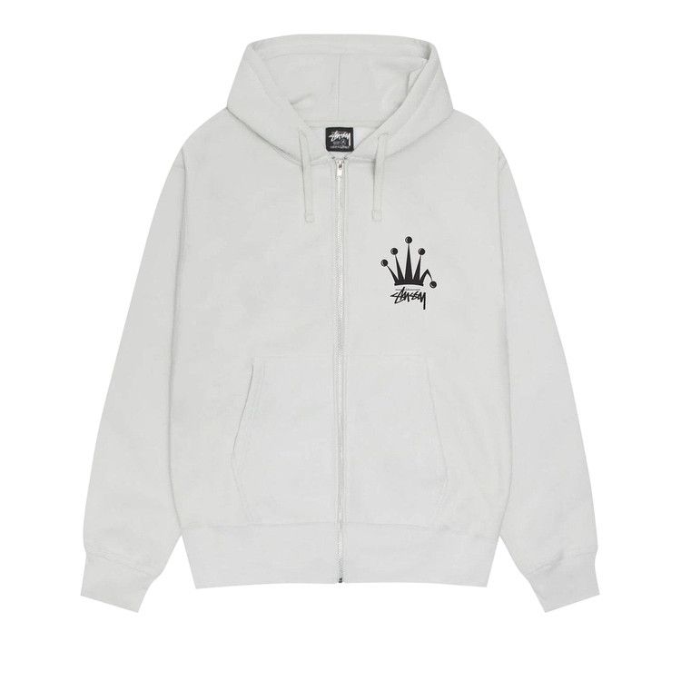 Stussy Regal Crown Zip Hoodie Fog