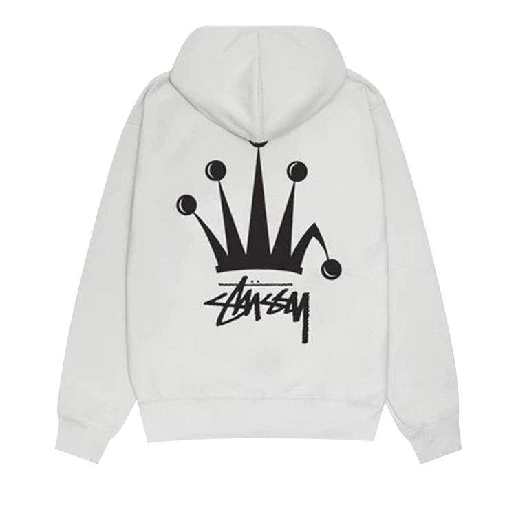 Stussy Regal Crown Zip Hoodie Fog