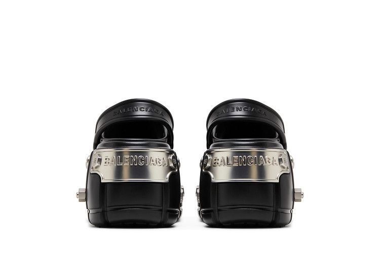 Crocs X Balenciaga Wmns Hardcrocs Slide 'nero Silver'