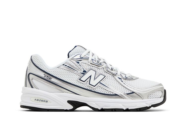 New Balance 740v2 White Shadow Grey Navy — foto 2