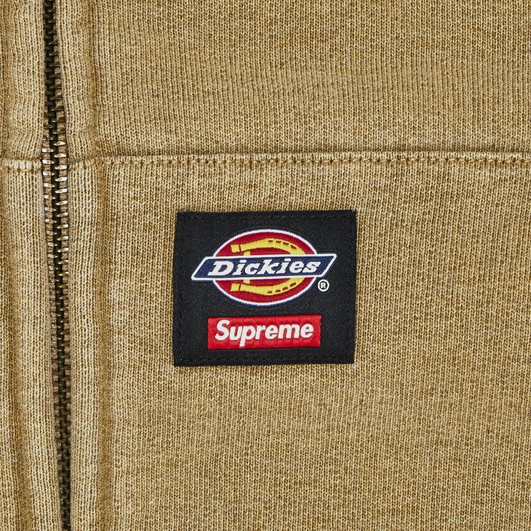 Supreme Dickies Quilted Lined Zip Up Hooded Sweatshirt (FW24