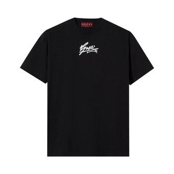 Buy Gucci Jersey T-Shirt 'Black' - 796395 XJGQT 1152 | GOAT
