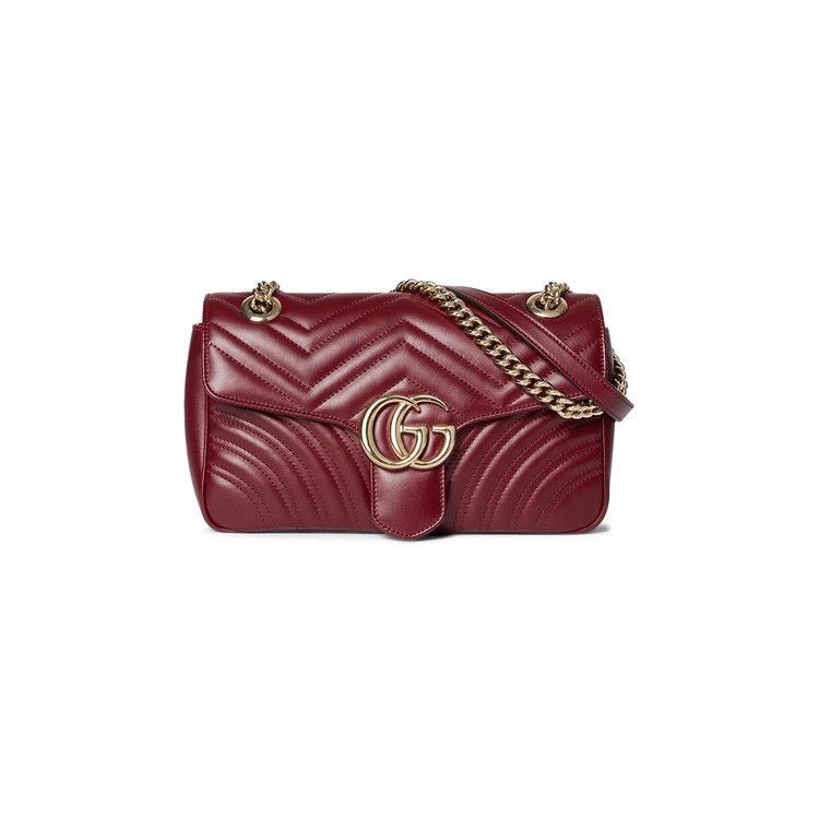 Buy Gucci Marmont Small Shoulder Bag 'Rosso Ancora' - 443497 AADPJ