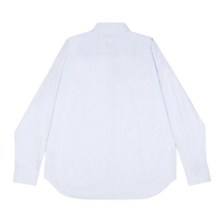 Gucci Striped Poplin Shirt 'white/Azure'