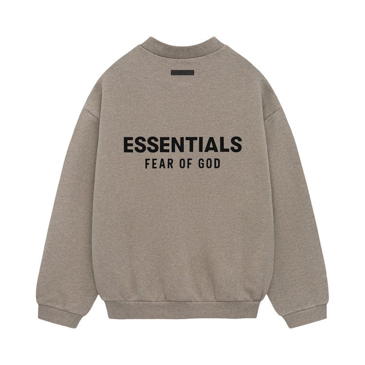 Fear Of God Essentials Fleece Crewneck Ii 'heather Grey'