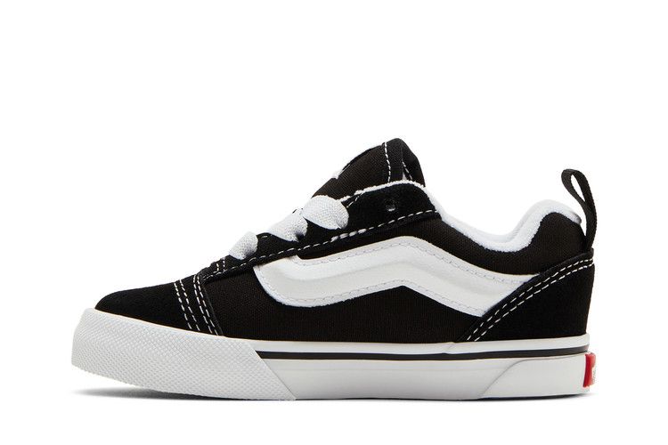 Vans Knu Skool Black White (TD) — foto 4