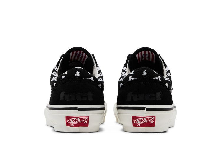 Fuct X Slam Jam X Vans Old Skool Reissue 36 Lx Black Marshmallow