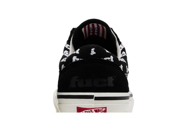 Fuct X Slam Jam X Vans Old Skool Reissue 36 Lx Black Marshmallow