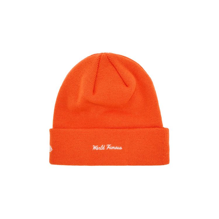 帽子 Supreme New Era Accent Beanie Orange Supreme New Era Accent Beanie - Orange | Editorialist