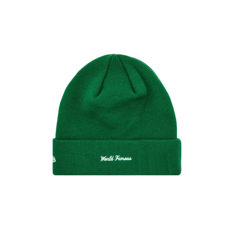 Buy Supreme x New Era Box Logo Beanie 'Green' - FW24BN13
