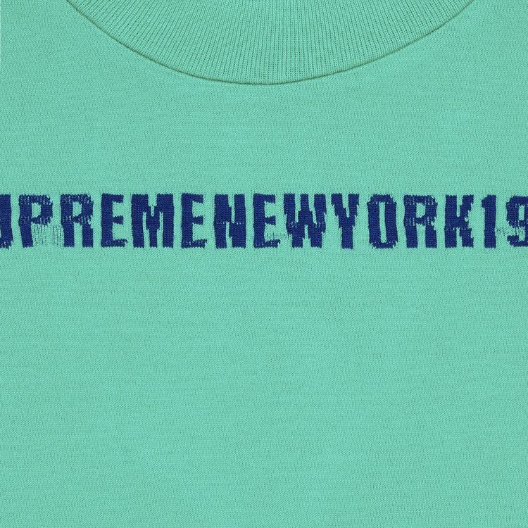 Supreme Intarsia Stripe Long-Sleeve Top Green