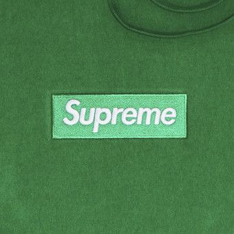 Buy Supreme Box Logo Hooded Sweatshirt 'Green' - FW24SW11 GREEN | GOAT