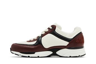 CHANEL ブラウンレザー スニーカー Buy Chanel Sneaker 'Brown White Black' - G45333 B14495 NS307
