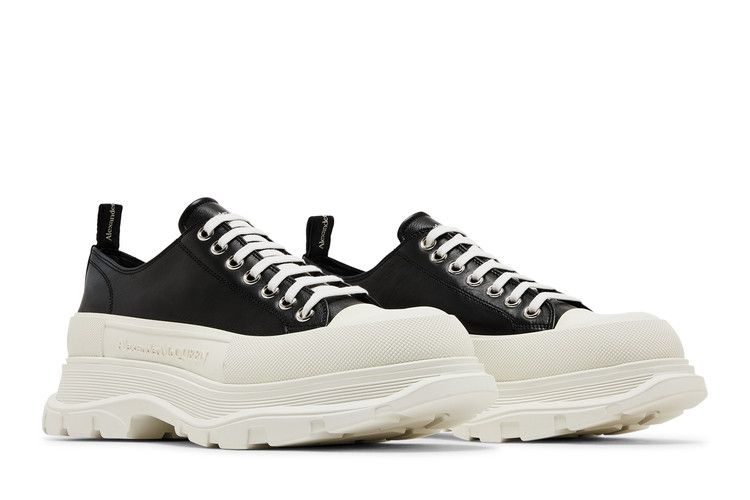 Alexander Mcqueen Tread Slick Black White