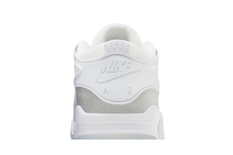 Wmns Air Jordan 4 Rm 'white Silver Glitter'