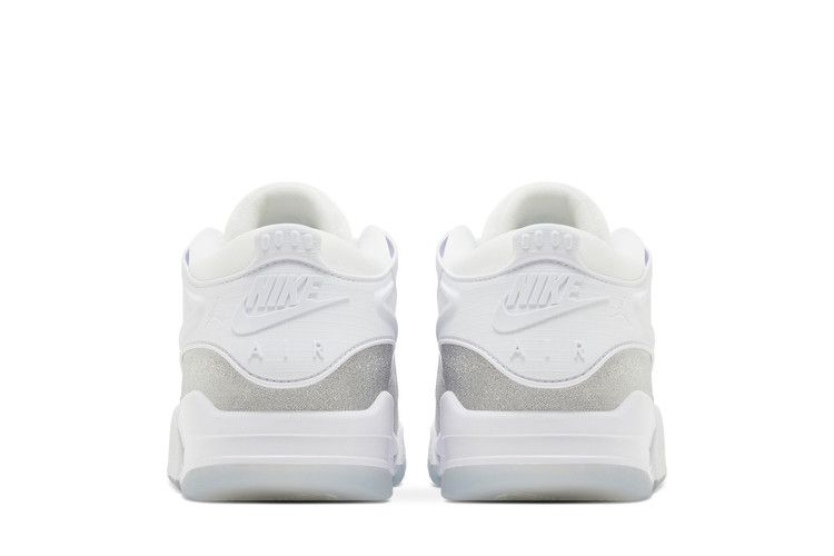Wmns Air Jordan 4 Rm 'white Silver Glitter'