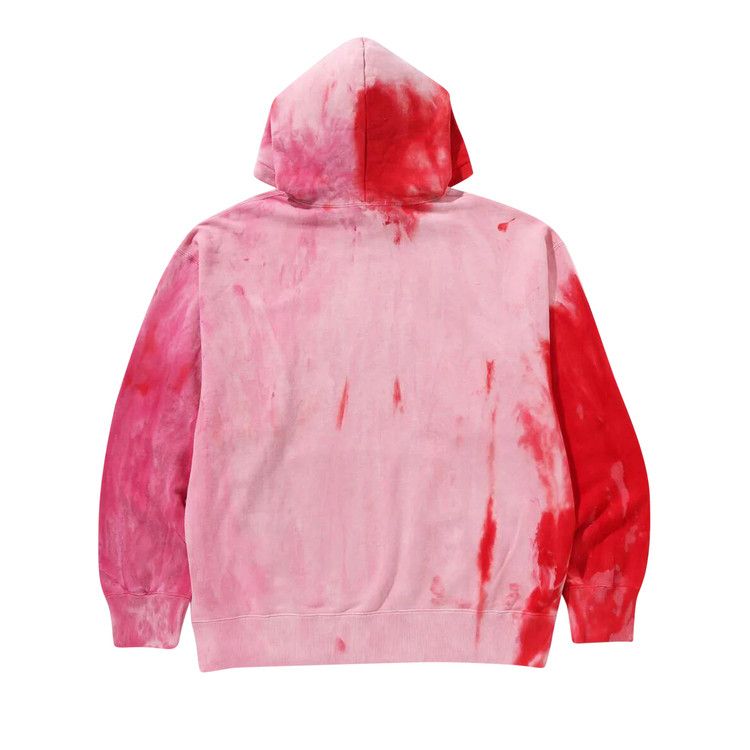 Bape Ice Dye Relaxed Fit Pullover Hoodie Pink