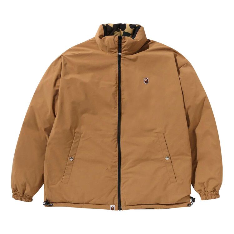 Buy BAPE 1st Camo Reversible Down Jacket 'Yellow' - 1K80 144 009