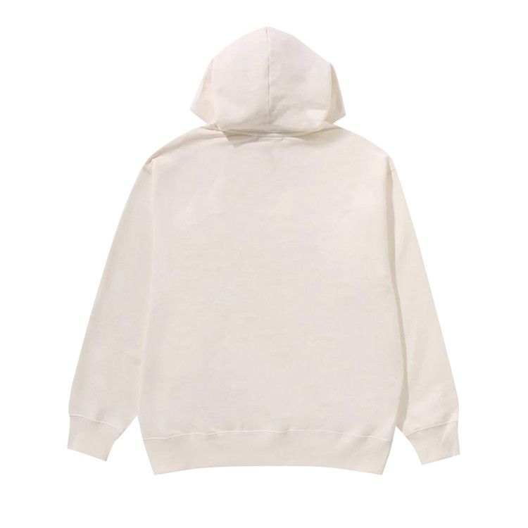 Bape One Point Relaxed Fit Pullover Hoodie 'ivory'