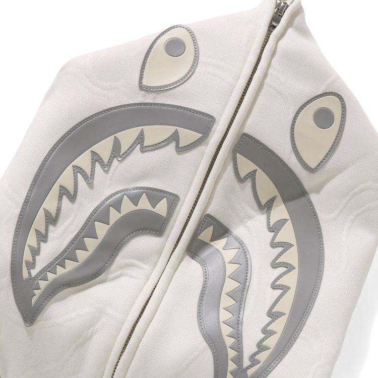 Buy BAPE Line Camo Quilted Shark Relaxed Fit Full Zip Hoodie